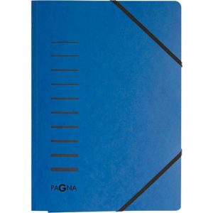 PAGNA Eckspannmappe, DIN A4, 3 Einschlagklappen, 25 Stück, blau PAGNA Eckspannmappe, DIN A4, 3 Einschlagklappen, 25 Stück, blau