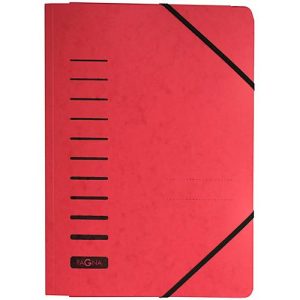 PAGNA Eckspannmappe, DIN A4, 3 Einschlagklappen, 25 Stück, rot PAGNA Eckspannmappe, DIN A4, 3 Einschlagklappen, 25 Stück, rot