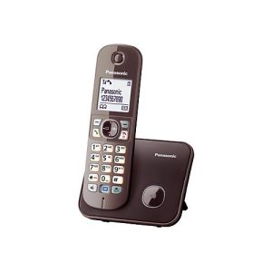 Panasonic KX-TG6811 – Schnurlostelefon mit Rufnummernanzeige – DECT – Mokkabraun Panasonic KX-TG6811 – Schnurlostelefon mit Rufnummernanzeige – DECT – Mokkabraun