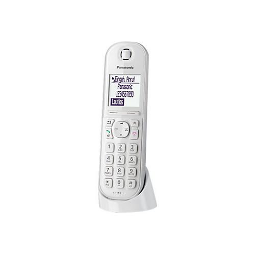 Panasonic KX-TGQ200 - Schnurloses Digitaltelefon - DECTGAP - dreiweg Anruffunktion - weiß