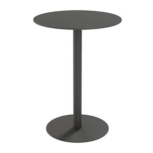 Paperflow Outdoor-Tisch Cross, rund, Tellerfuß, ⌀ 800 x H 1100 mm, schwarz/mattschwarz Paperflow Outdoor-Tisch Cross, rund, Tellerfuß, ⌀ 800 x H 1100 mm, schwarz/mattschwarz