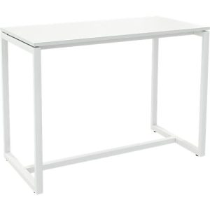 Paperflow Stehtisch Easy Desk, aus Metall, mit Bodenausgleichsschrauben, H 1100 mm, desinfektionsmittelbeständig, weiß/weiß Paperflow Stehtisch Easy Desk, aus Metall, mit Bodenausgleichsschrauben, H 1100 mm, desinfektionsmittelbeständig, weiß/weiß