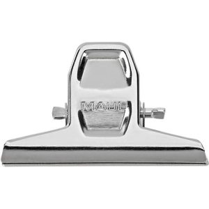 Papier-Klemmer MAULpro, Klemmweite 12 mm, B55 mm, Stahl, 10 Stk. Papier-Klemmer MAULpro, Klemmweite 12 mm, B55 mm, Stahl, 10 Stk.