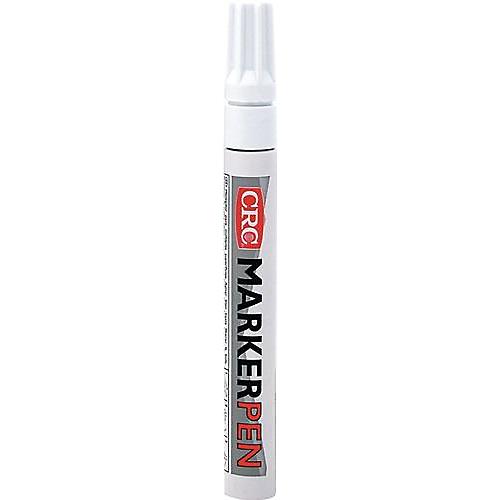 Permanentmarker MARKERPEN weiß Strich-B.1-4,5mm Schreibspitze wasserfest