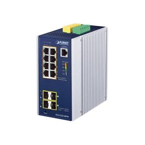 PLANET IGS-5225-8P4S – Switch – L2+ – managed – 8 x 10/100/1000 (PoE+) + 4 x Gigabit SFP – an DIN-Schiene montierbar, wandmontierbar PLANET IGS-5225-8P4S – Switch – L2+ – managed – 8 x 10/100/1000 (PoE+) + 4 x Gigabit SFP – an DIN-Schiene montierbar, wandmontierbar