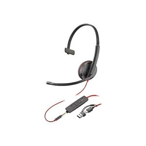 Poly Blackwire 3215 – Blackwire 3200 Series – Headset – On-Ear – kabelgebunden – 3,5 mm Stecker, USB-C Poly Blackwire 3215 – Blackwire 3200 Series – Headset – On-Ear – kabelgebunden – 3,5 mm Stecker, USB-C