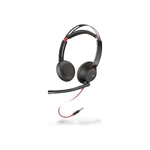 Poly Blackwire 5220 – Headset – On-Ear – kabelgebunden – 3,5 mm Stecker – Schwarz Poly Blackwire 5220 – Headset – On-Ear – kabelgebunden – 3,5 mm Stecker – Schwarz