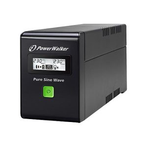 PowerWalker VI 600 SW – USV – Wechselstrom 220/230/240 V – 360 Watt – 600 VA – 7 Ah PowerWalker VI 600 SW – USV – Wechselstrom 220/230/240 V – 360 Watt – 600 VA – 7 Ah