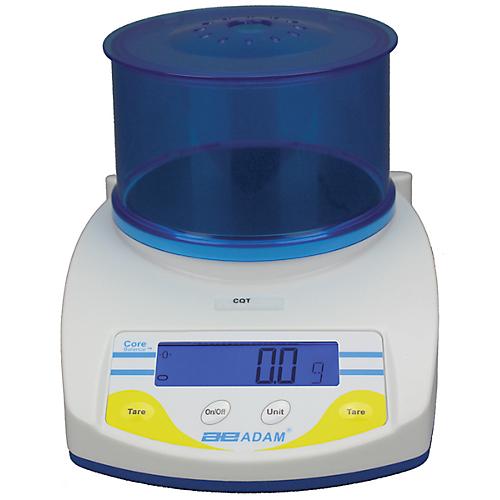 Präzisions-Waage Serie Core, stapelbar, mit robustem Gehäuse, Kapazität 250 g, mit Windschutz