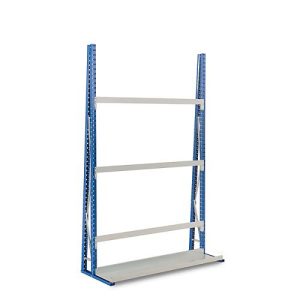 Profil-Lagerregal, einseitig, Grundfeld, H 3000 x L 1800 x T 340 mm Profil-Lagerregal, einseitig, Grundfeld, H 3000 x L 1800 x T 340 mm