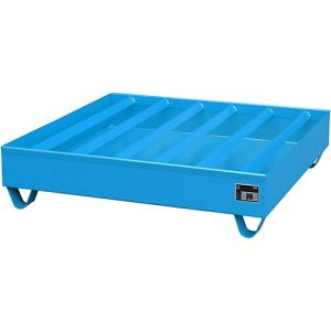 Profilwanne PW gem. StawaR, für 4 Fässer, 230 l, 72 kg, blau Profilwanne PW gem. StawaR, für 4 Fässer, 230 l, 72 kg, blau