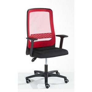 Prosedia Bürostuhl ECCON plus-3, Permanentkontakt, ohne Armlehnen, div. Ausführungen, mit Lordosenstütze, Flachsitz, sw/rot Prosedia Bürostuhl ECCON plus-3, Permanentkontakt, ohne Armlehnen, div. Ausführungen, mit Lordosenstütze, Flachsitz, sw/rot