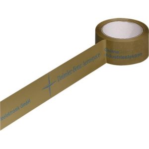PVC-Klebeband, 1-farbiger Druck, braun, 72 Rollen PVC-Klebeband, 1-farbiger Druck, braun, 72 Rollen