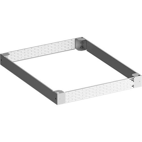 PX Bodenmodul, Stahlblech, verzinkt, mit 4 oder 5 Bodenblechen, T 1000 mm