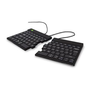 R-Go Split Ergonomische Tastatur, QWERTY (UK), schwarz, drahtgebundenen – Tastatur – QWERTY – GB – Schwarz R-Go Split Ergonomische Tastatur, QWERTY (UK), schwarz, drahtgebundenen – Tastatur – QWERTY – GB – Schwarz