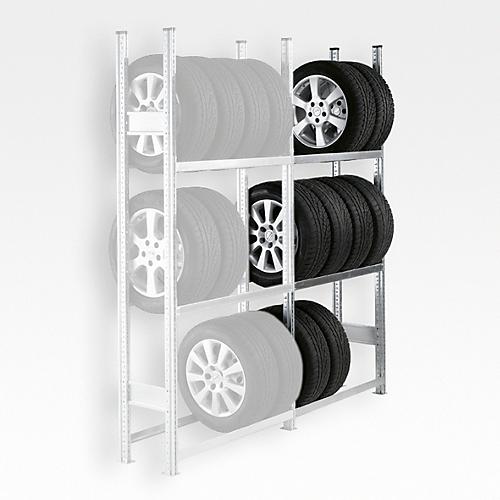 Räderregal SSI Schäfer R3000, Anbauregal, B 1283 mm