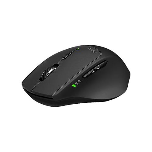 Rapoo MT550 - Maus - optisch - 6 Tasten - kabellos - 2.4 GHz, Bluetooth 4.0, Bluetooth 3.0