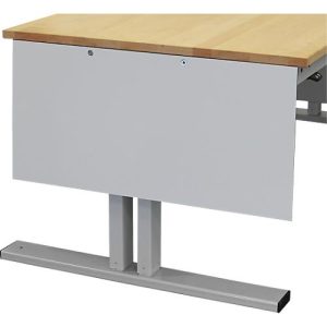 Rau Scherblende für höhenverstellbare Arbeitstische Adlatus 150, für ≤25mm Abstand, links/rechts montierbar, für 800 mm Tiefe Rau Scherblende für höhenverstellbare Arbeitstische Adlatus 150, für ≤25mm Abstand, links/rechts montierbar, für 800 mm Tiefe