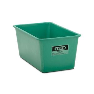 Rechteckbehälter Standard, GFK, 300 l, grün Rechteckbehälter Standard, GFK, 300 l, grün