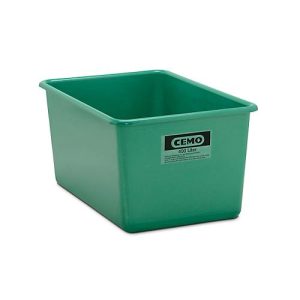 Rechteckbehälter Standard, GFK, 400 l, grün Rechteckbehälter Standard, GFK, 400 l, grün