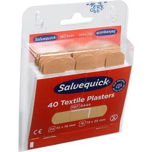 Refill-Einsatz Salvequick® 6444, für Pflasterspender & Pflasterbox, 40 Pflasterstrips, elastisch Refill-Einsatz Salvequick® 6444, für Pflasterspender & Pflasterbox, 40 Pflasterstrips, elastisch