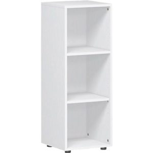 Regal PALENQUE, 3 OH, B 400 x T 400 x H 1104 mm, weiß Regal PALENQUE, 3 OH, B 400 x T 400 x H 1104 mm, weiß