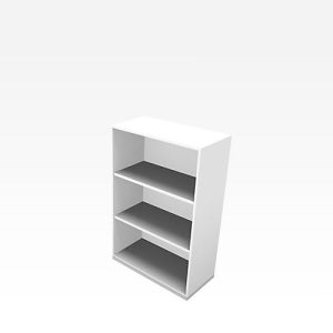 Regal X-TIME-WORK, 3 OH, 860 x 430 x 1310 mm, weiß Regal X-TIME-WORK, 3 OH, 860 x 430 x 1310 mm, weiß