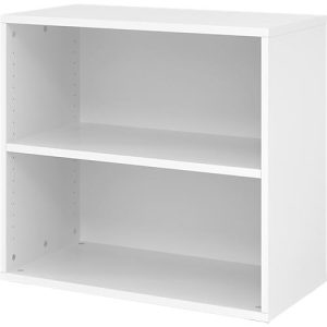 Regale Breno, 2 OH, 28 kg je Boden, B 800 x T 400 x H 748 mm, Spanplatte, weiß
