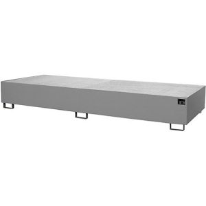 Regalwanne Typ RW/GR 3600-3, mit Gitterrost, grau RAL7005 Regalwanne Typ RW/GR 3600-3, mit Gitterrost, grau RAL7005
