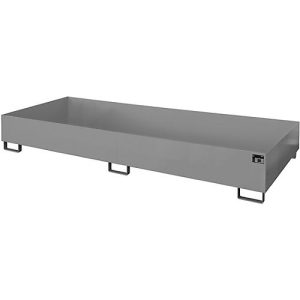 Regalwanne Typ RW/RW 3300-2, ohne Gitterrost, grau RAL7005 Regalwanne Typ RW/RW 3300-2, ohne Gitterrost, grau RAL7005