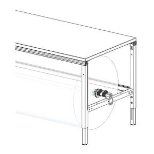 Rocholz Achssatz für Packtisch System Flex, für Tischbreite 1600 mm Rocholz Achssatz für Packtisch System Flex, für Tischbreite 1600 mm