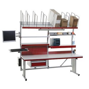 Rocholz Komplettpacktisch Profi System Flex, elektr. höhenverstellbar Rocholz Komplettpacktisch Profi System Flex, elektr. höhenverstellbar