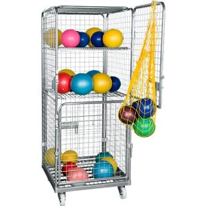 Rollbehälter, 5-seitig, 2 Türen, mit Stahl-Bodenplatte, 724 x 815 x 1800 mm Rollbehälter, 5-seitig, 2 Türen, mit Stahl-Bodenplatte, 724 x 815 x 1800 mm