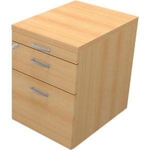 Rollcontainer ARLON OFFICE, B 420 x T 560 x H 585 mm, Buche-Dekor Rollcontainer ARLON OFFICE, B 420 x T 560 x H 585 mm, Buche-Dekor