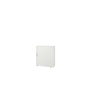 Rollladenschrank, 2 OH, 1teilig, ohne Mitteltrennwand, B 800 mm, lichtgrau Rollladenschrank, 2 OH, 1teilig, ohne Mitteltrennwand, B 800 mm, lichtgrau