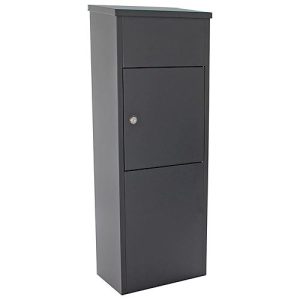 Rottner Stand Paketbriefkasten Parcel Keeper 1000, für Pakete L 310 x B 290 x H 155 mm, Stahlblech pulverbeschichtet, schwarz Rottner Stand Paketbriefkasten Parcel Keeper 1000, für Pakete L 310 x B 290 x H 155 mm, Stahlblech pulverbeschichtet, schwarz