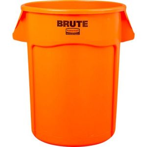 Rubbermaid Abfallbehälter Brute® Vented, belüftet, mit Griffen, Fassungsvermögen 167 Liter, orange Rubbermaid Abfallbehälter Brute® Vented, belüftet, mit Griffen, Fassungsvermögen 167 Liter, orange