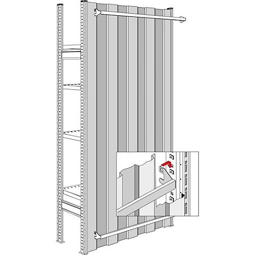 Rückwände, für Feldbreite 995 mm, H 2278 mm