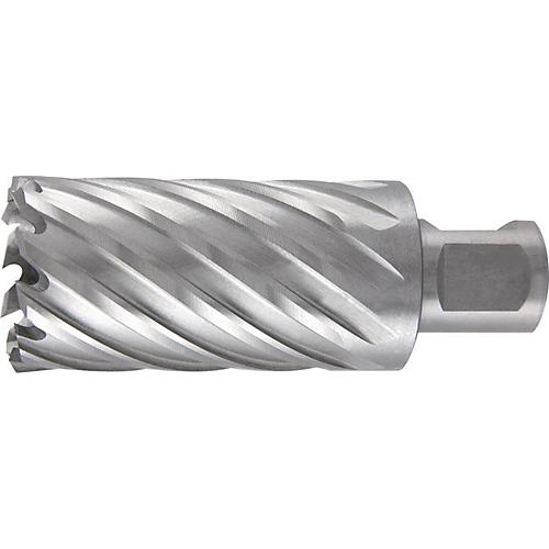 RUKO Kernbohrer Ø 30 mm, HSS, Schnitttiefe 55 mm, Weldonschaft Ø 19 mm, Gesamtlänge 88 mm, 8 Zähne