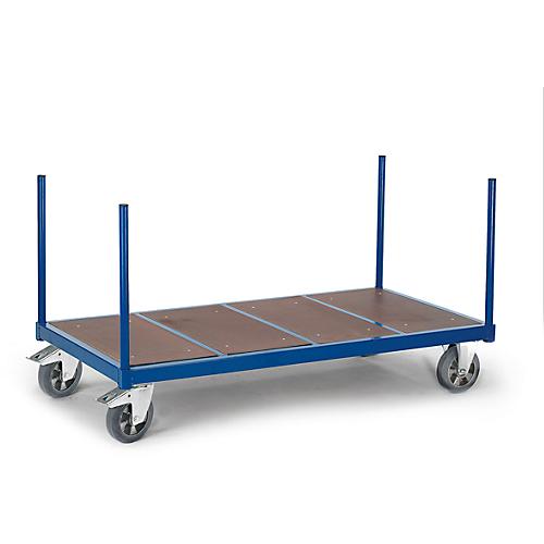 Rungenwagen mit Holzboden, 1300 x 800 mm, Tragkraft 1.200 kg