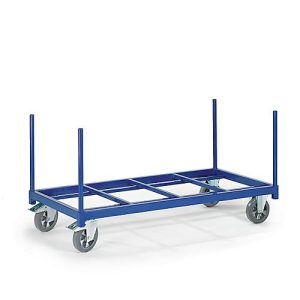 Rungenwagen offen, Ladefläche 1600 x 800 mm, Tragkraft 1200 kg Rungenwagen offen, Ladefläche 1600 x 800 mm, Tragkraft 1200 kg