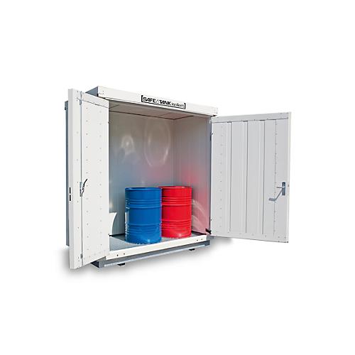 SAFE Tank STI 300, isoliert, 2100 x 1140 mm, für nicht brennbare wassergefährdende Stoffe