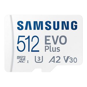 Samsung EVO Plus MB-MC512KA – Flash-Speicherkarte – 512 GB – microSDXC UHS-I Samsung EVO Plus MB-MC512KA – Flash-Speicherkarte – 512 GB – microSDXC UHS-I