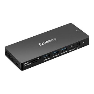 Sandberg 13-in-1 Pro – Dockingstation – USB-C – DP, 2 x HDMI – 1GbE