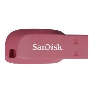 SanDisk Cruzer Blade – USB-Flash-Laufwerk – 32 GB – USB 2.0 – Electric Pink SanDisk Cruzer Blade – USB-Flash-Laufwerk – 32 GB – USB 2.0 – Electric Pink