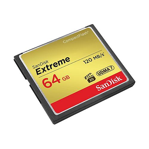 SanDisk Extreme - Flash-Speicherkarte - 64 GB - CompactFlash