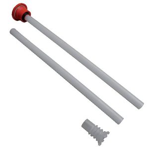 Saugrohr für CEMO Cematic-Pumpensysteme, 2-teilig, mit Gewinde S56 x 4, weiß Saugrohr für CEMO Cematic-Pumpensysteme, 2-teilig, mit Gewinde S56 x 4, weiß