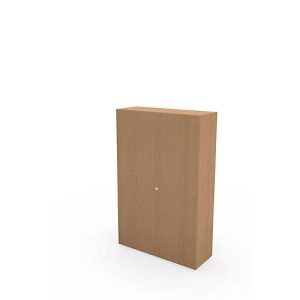 Schäfer Shop Genius Flügeltürenschrank TETRIS WALL, 5 Ordnerhöhen, Türanschlag rechts, B 1200 x T 440 x H 1880 mm, Buche-Dekor Schäfer Shop Genius Flügeltürenschrank TETRIS WALL, 5 Ordnerhöhen, Türanschlag rechts, B 1200 x T 440 x H 1880 mm, Buche-Dekor