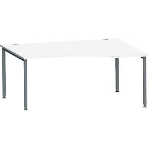 Schäfer Shop Genius Freiformschreibtisch MODENA FLEX, Ansatz links B 1800 mm, Kirsche Romana/anthra. Schäfer Shop Genius Freiformschreibtisch MODENA FLEX, Ansatz links B 1800 mm, Kirsche Romana/anthra.