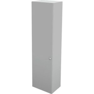 Schäfer Shop Genius Garderobenschrank TETRIS WALL, 2 Fachboden, Türanschlag links, B 600 x T 440 x H 2250 mm, lichtgrau Schäfer Shop Genius Garderobenschrank TETRIS WALL, 2 Fachboden, Türanschlag links, B 600 x T 440 x H 2250 mm, lichtgrau